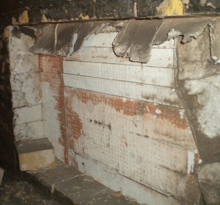 Kotel na biomaso 5 - Sanacija poškodovanega dela kurišča (5)